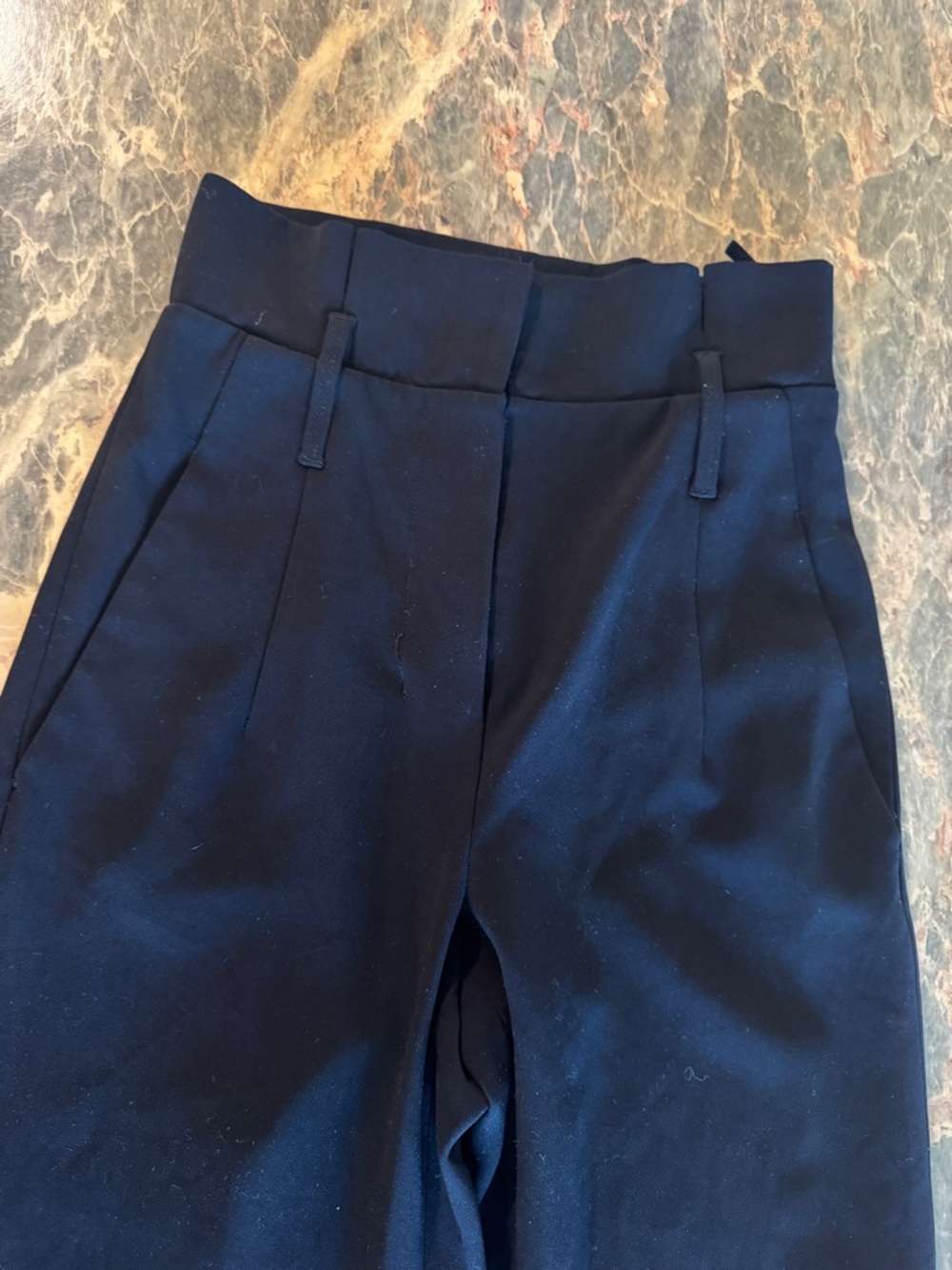 Babaton Black Tailored High-Rise Pants